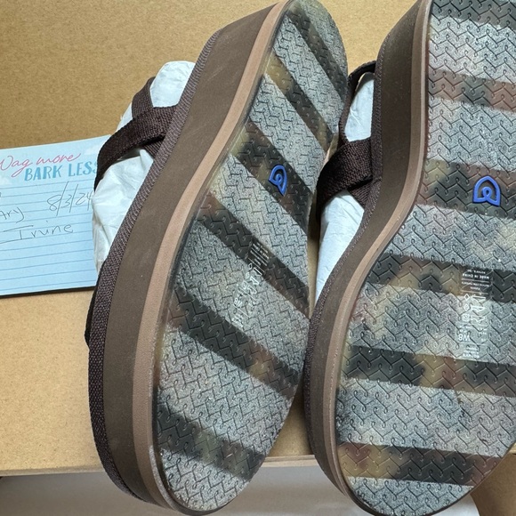 Rothys Lightweight Wedge Sandal - NIB, size 8 - Picture 3 of 4